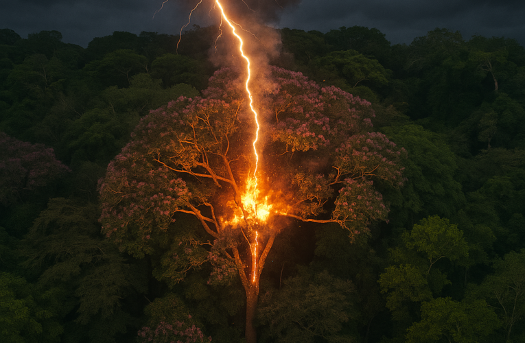 Nature’s Stormproof Strategist: The Tonka Tree’s Electrifying Edge