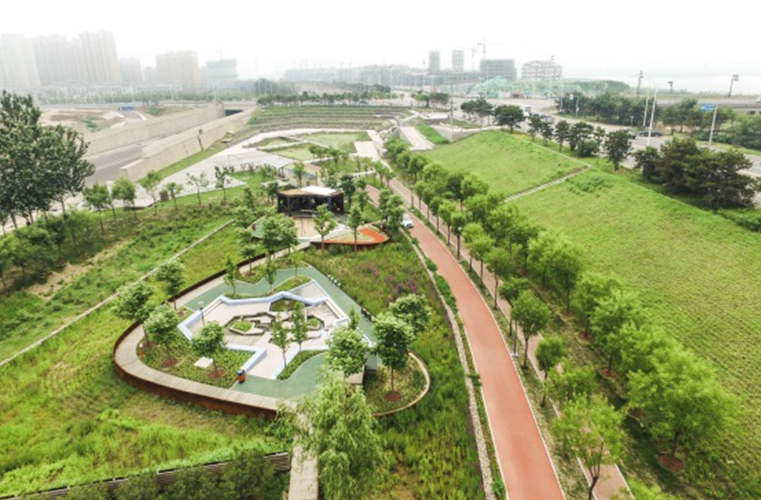 GREEN BELT DEVELOPMENT ON DIVIDER STRIP, INTERSECTIONS AND ROUNDABOUTS OF HIGHWAY