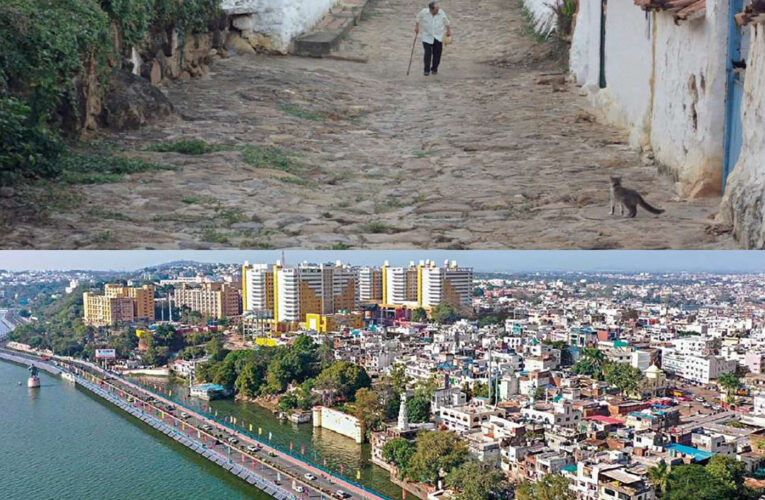 मेरा गांव भी दौड़ के शहरों में मिल गया