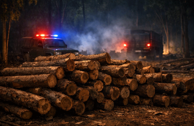 आलीराजपुर में खैर लकड़ी की 195 करोड़ की तस्करी उजागर