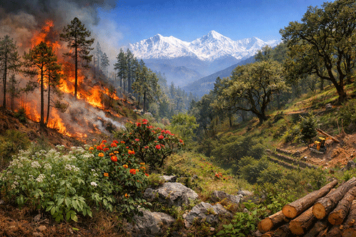 HIMALAYAN FORESTS UNDER PRESSURE: UNDERSTANDING DRIVERS OF DEGRADATION AND PATHWAYS TO RECOVERY